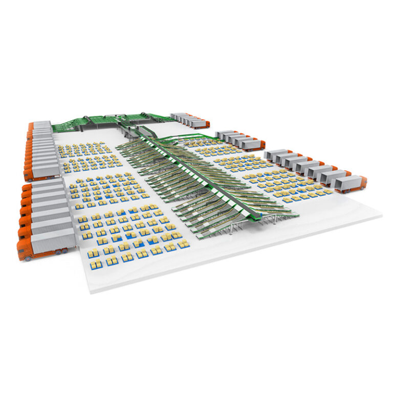 Linear Cross Belt Sorter - Ho Lao